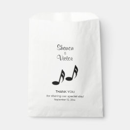 音楽デザイン結婚ズ・サンキュー フェイバーバッグ