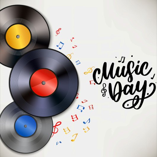 音楽デー ベビーTシャツ