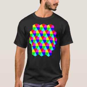 音楽トリップ(幻覚体験)のようなフェスティバルヒッピーサイケデリックデザイン Tシャツ