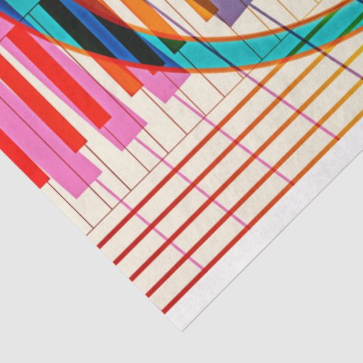 音楽トレブルクレフ、 音符記号キーボード分離ティッシュペーパー 薄葉紙 (詳細)