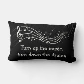 音楽ドラマ綿枕 ランバークッション (裏面)