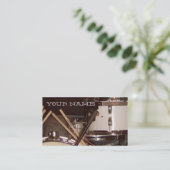 音楽ドラム名刺 名刺 (スタンド正面)