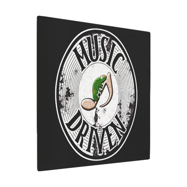 音楽ドリブン金属プリント メタルプリント (アングル)