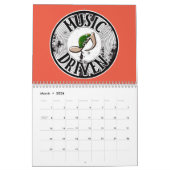 音楽ドリブン カレンダー (3月 2026)