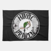 音楽ドリブン キッチンタオル (横)