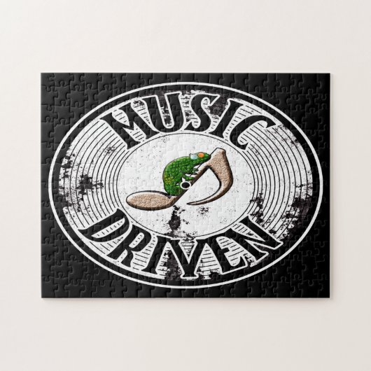 音楽ドリブン ジグソーパズル (横)