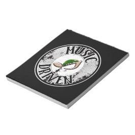 音楽ドリブン ノートパッド