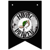 音楽ドリブン バンティングフラッグ (第3の旗)