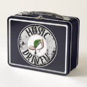 音楽ドリブン メタルランチボックス (正面)