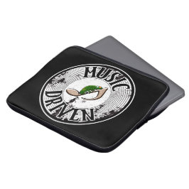 音楽ドリブン ラップトップスリーブ