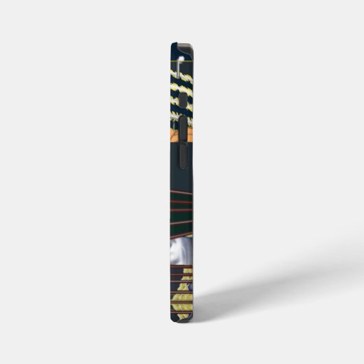 音楽ネズミ iPhoneケース (左側面)