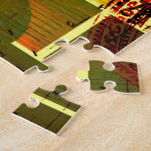 音楽ノートおよびギター ジグソーパズル (側面)