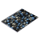 音楽ノートとパーティーライト ノートブック (左側)