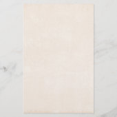 音楽ノートと花レトロスタイル 便箋 (裏面)