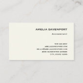 音楽ノートと花レトロスタイル 名刺 (裏面)