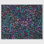 音楽ノートのしぶきの包装紙 ラッピングペーパー (フラット)