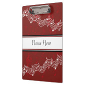 音楽ノートのクリップボード クリップボード (左)