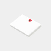 音楽ノートのハートのポスト・イット ポストイット (アングル)