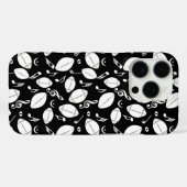 音楽ノートのフットボール Case-Mate iPhoneケース (裏面 (横))