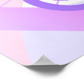 音楽ノートの背景 ポスター (角)