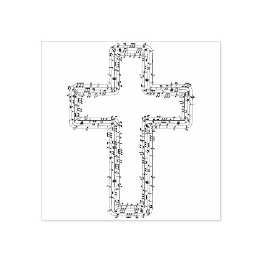 音楽ノートは芸術のスタンプを超える ラバースタンプ (インプリント)