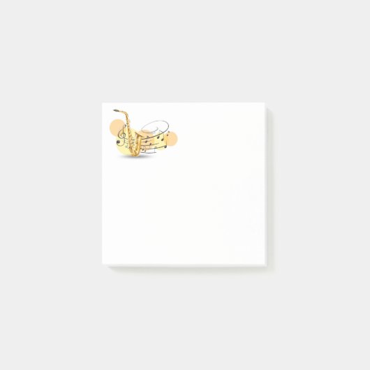 音楽ノートを投稿する ポストイット (正面)