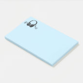 音楽ノートを投稿する ポストイット (アングル)