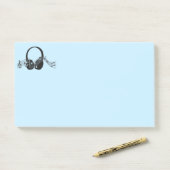 音楽ノートを投稿する ポストイット (デスク)