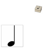 音楽ノートアートスタンプ ラバースタンプ (押印)