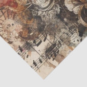 音楽ノートギターエフェメラティッシュペーパーデクページ 薄葉紙 (詳細)