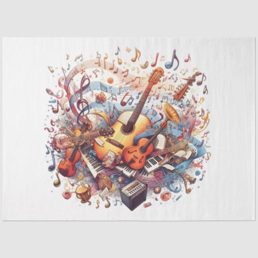 音楽ノートシリーズデザイン11 薄葉紙 (正面)