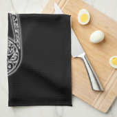 音楽ノートタオル キッチンタオル (四つ折り)