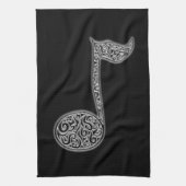 音楽ノートタオル キッチンタオル (縦)