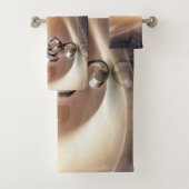 音楽ノートタオル - スタイリッシュで芸術的なバスルーム用 バスタオルセット (インサイチュ)
