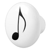 音楽ノートドロワプルノブミュージカルルームデコ セラミックノブ (右)