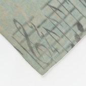 音楽ノートパターンミュージックテーマフリースブランケット フリースブランケット (角)