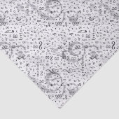 音楽ノートパターン音楽テーマ 薄葉紙 (詳細)