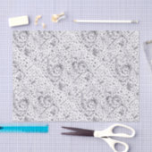 音楽ノートパターン音楽テーマ 薄葉紙 (クラフト)