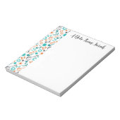 音楽ノートパーソナライズされたクレフ、 音符記号ミュージシャンプレゼント ノートパッド (回転)