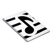 音楽ノートブック ノートブック (右側)