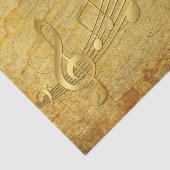 音楽ノートヴィンテージ紙 薄葉紙 (詳細)