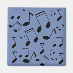 音楽ノート黒 マグネット
