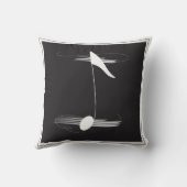 音楽ノート16x16枕 クッション (裏面)