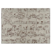 音楽ノート カッティングボード (正面)