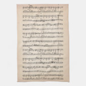 音楽ノート🎶 キッチンタオル (縦)