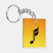 音楽ノート キーホルダー (正面左)