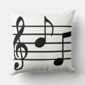 音楽ノート クッション (裏面)