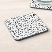 音楽ノート コースター (左側)