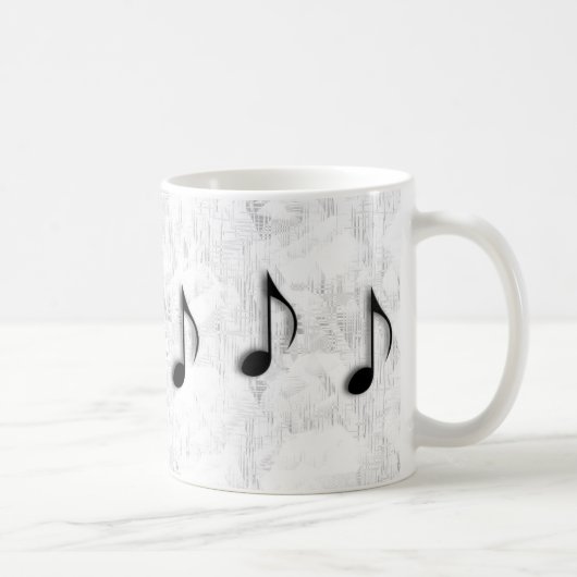 音楽ノート コーヒーマグカップ (右)