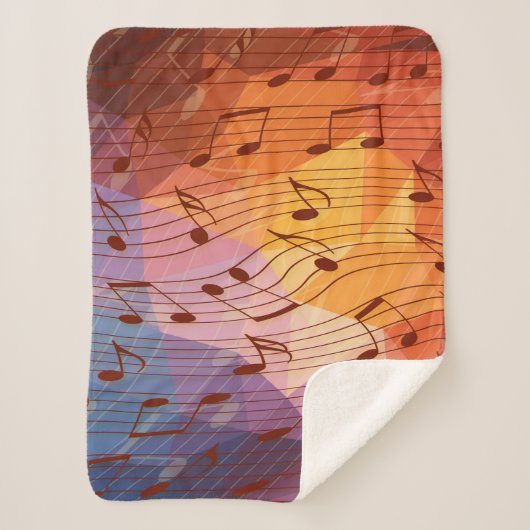 音楽ノート シェルパブランケット (正面)